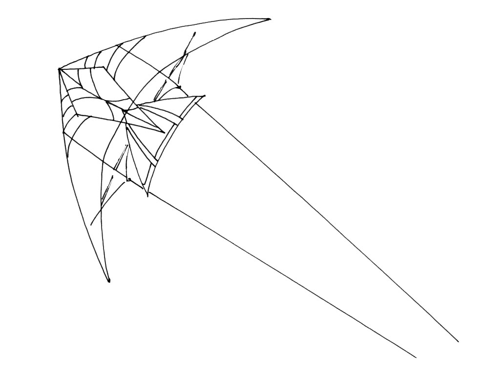 ぬりえページ: 凧 (オブジェクト) #168300 - 無料の印刷可能なぬりえページ