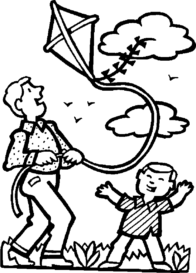 ぬりえページ: 凧 (オブジェクト) #168329 - 無料の印刷可能なぬりえページ