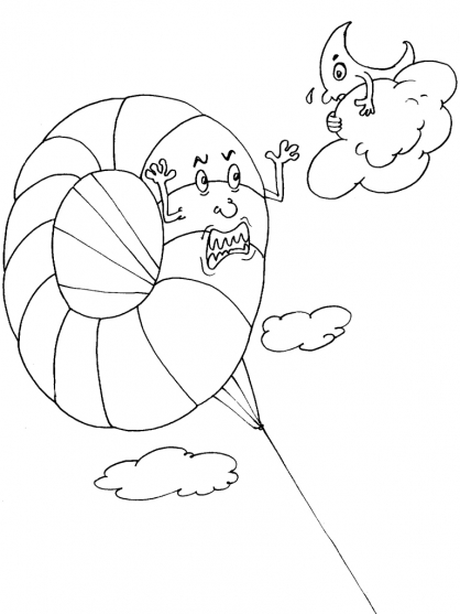 ぬりえページ: 凧 (オブジェクト) #168345 - 無料の印刷可能なぬりえページ