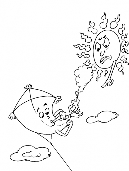 ぬりえページ: 凧 (オブジェクト) #168353 - 無料の印刷可能なぬりえページ