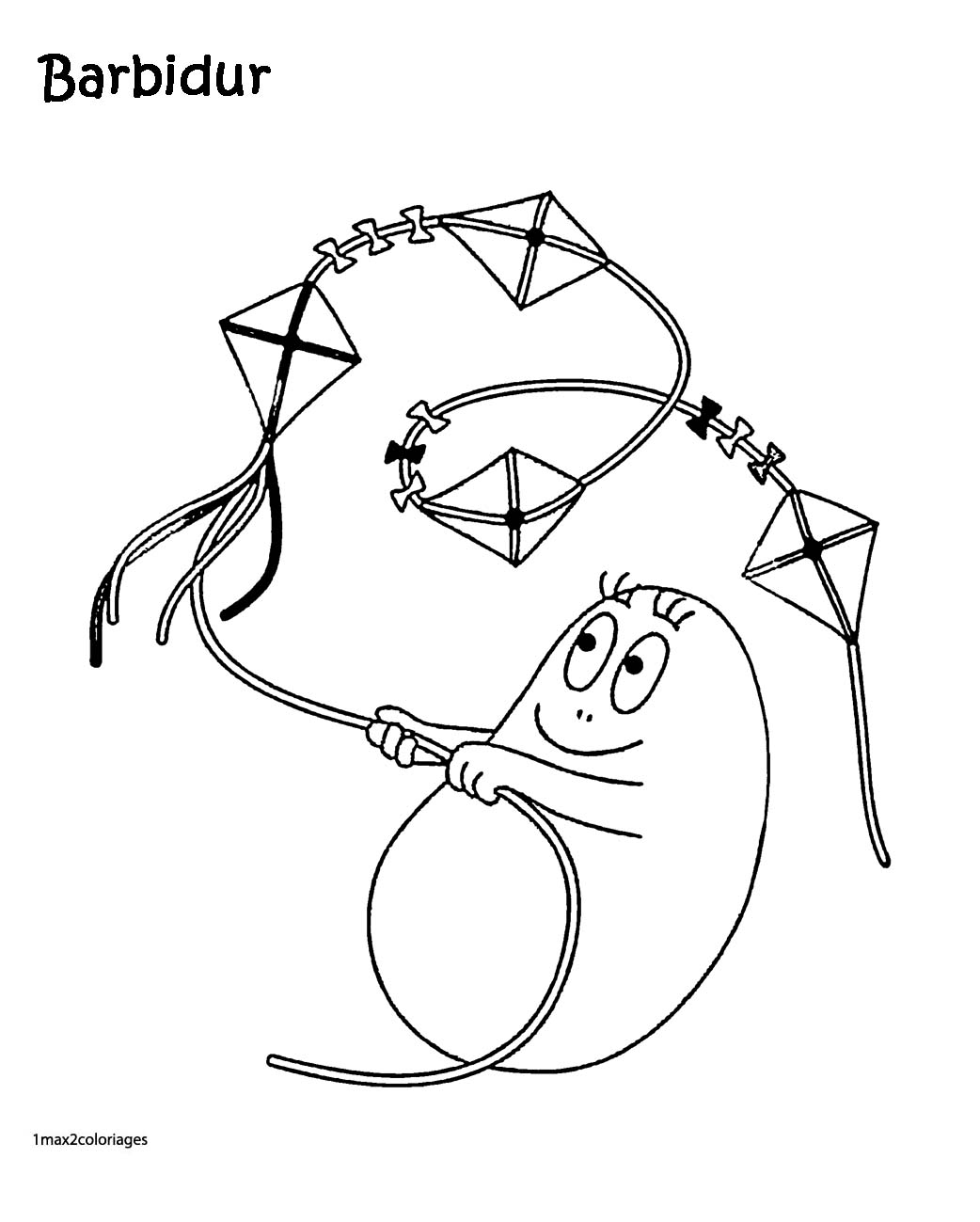 ぬりえページ: 凧 (オブジェクト) #168395 - 無料の印刷可能なぬりえページ