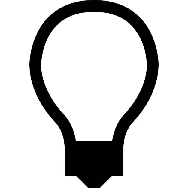 ぬりえページ: 電球 (オブジェクト) #119378 - 無料の印刷可能なぬりえページ