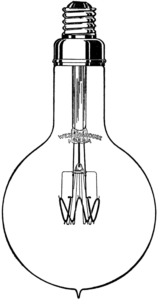 ぬりえページ: 電球 (オブジェクト) #119418 - 無料の印刷可能なぬりえページ