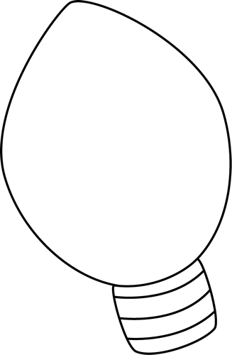 ぬりえページ: 電球 (オブジェクト) #119474 - 無料の印刷可能なぬりえページ