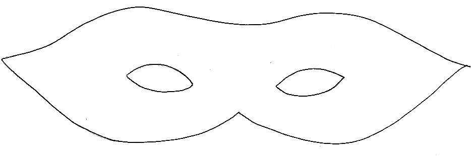 ぬりえページ: マスク (オブジェクト) #120550 - 無料の印刷可能なぬりえページ