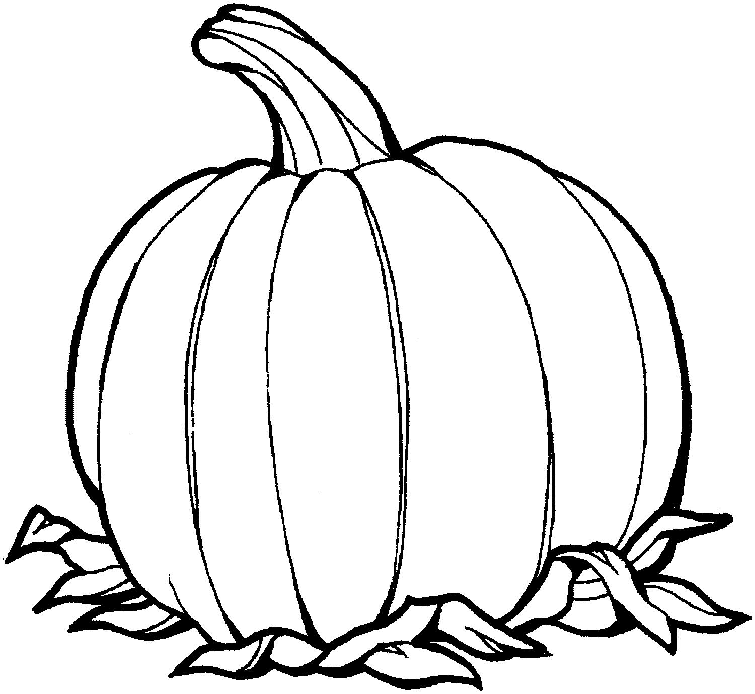 ぬりえページ: かぼちゃ (オブジェクト) #166814 - 無料の印刷可能なぬりえページ