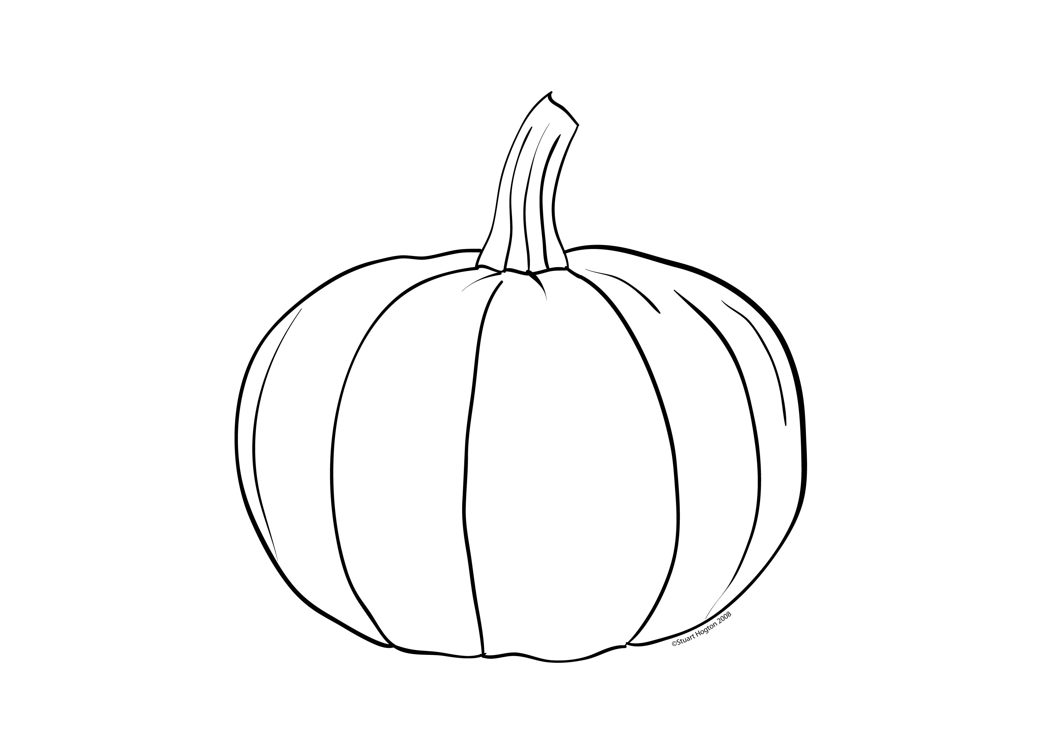 ぬりえページ: かぼちゃ (オブジェクト) #166815 - 無料の印刷可能なぬりえページ