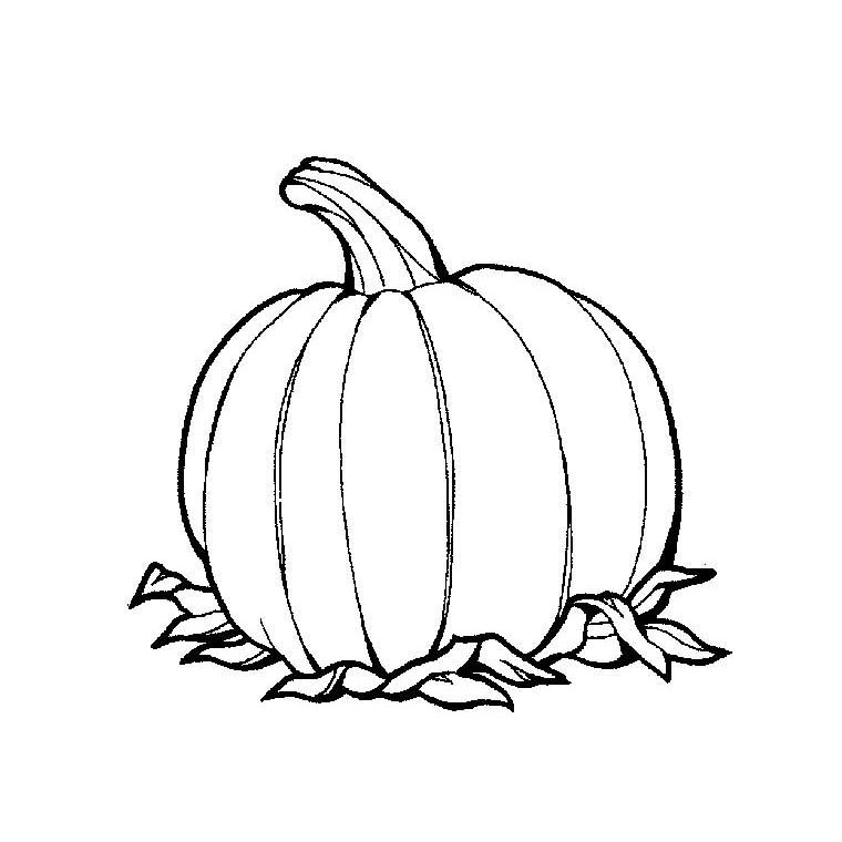 ぬりえページ: かぼちゃ (オブジェクト) #166822 - 無料の印刷可能なぬりえページ