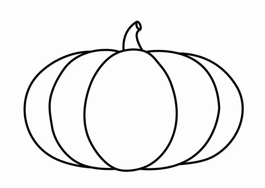 ぬりえページ: かぼちゃ (オブジェクト) #166831 - 無料の印刷可能なぬりえページ