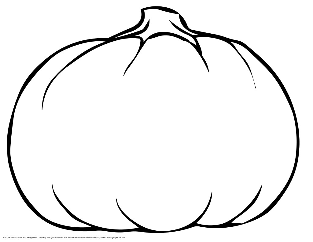 ぬりえページ: かぼちゃ (オブジェクト) #166851 - 無料の印刷可能なぬりえページ