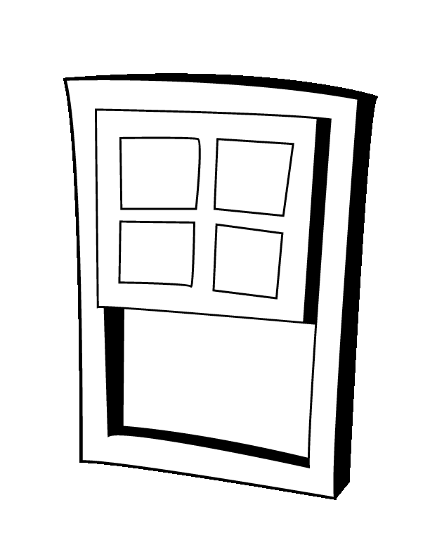 ぬりえページ: 窓 (オブジェクト) #168842 - 無料の印刷可能なぬりえページ