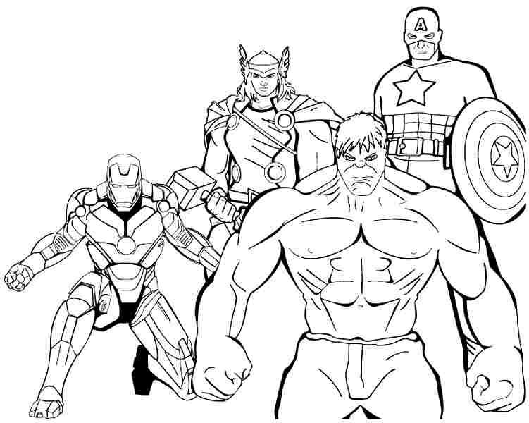 ぬりえページ: マーベルスーパーヒーロー (スーパーヒーローとスーパーヴィラン) #79793 - 無料の印刷可能なぬりえページ