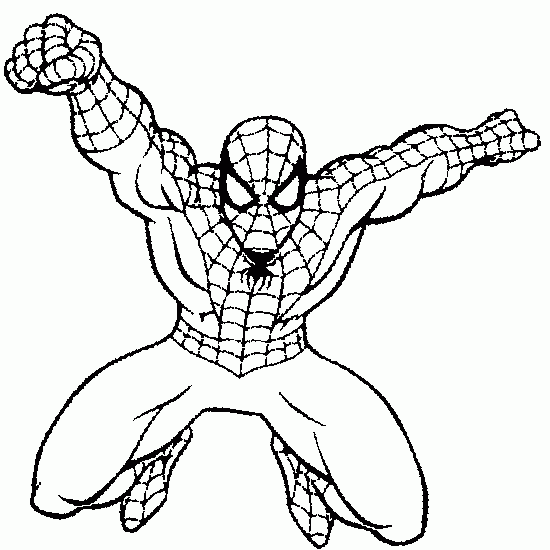 ぬりえページ: スパイダーマン (スーパーヒーローとスーパーヴィラン) #78649 - 無料の印刷可能なぬりえページ