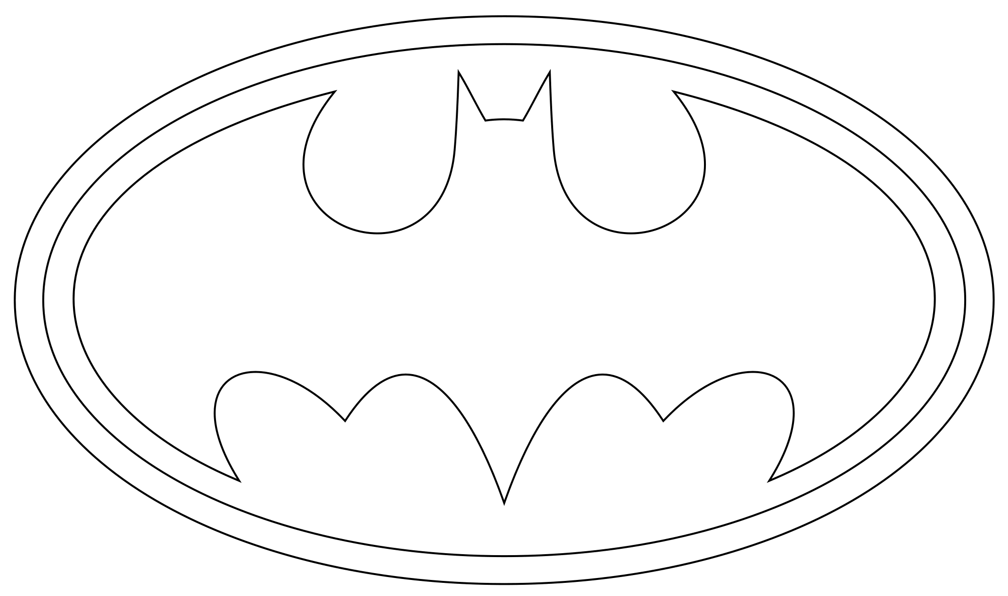 ぬりえページ: バットマン (スーパーヒーロー) #76849 - 無料の印刷可能なぬりえページ