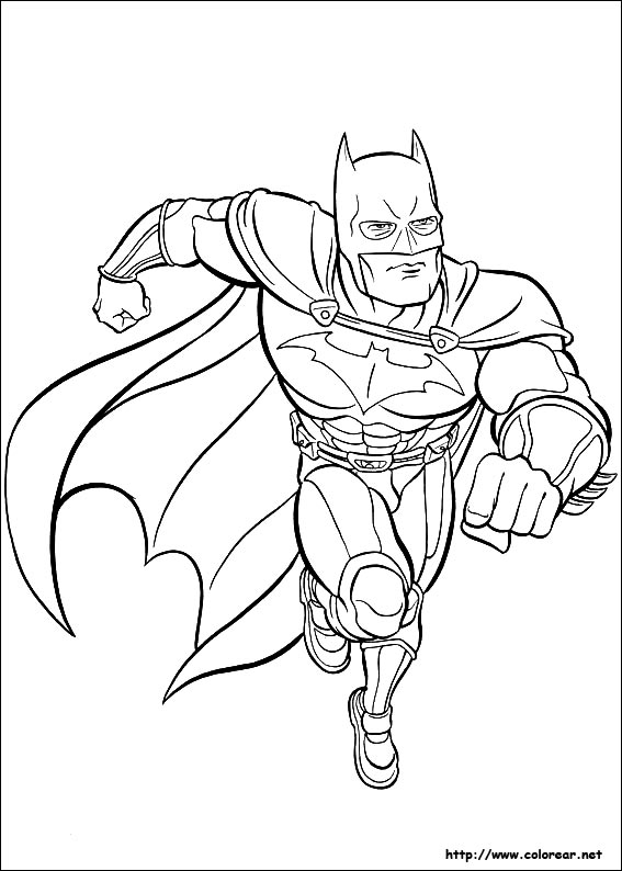 ぬりえページ: バットマン (スーパーヒーロー) #76863 - 無料の印刷可能なぬりえページ