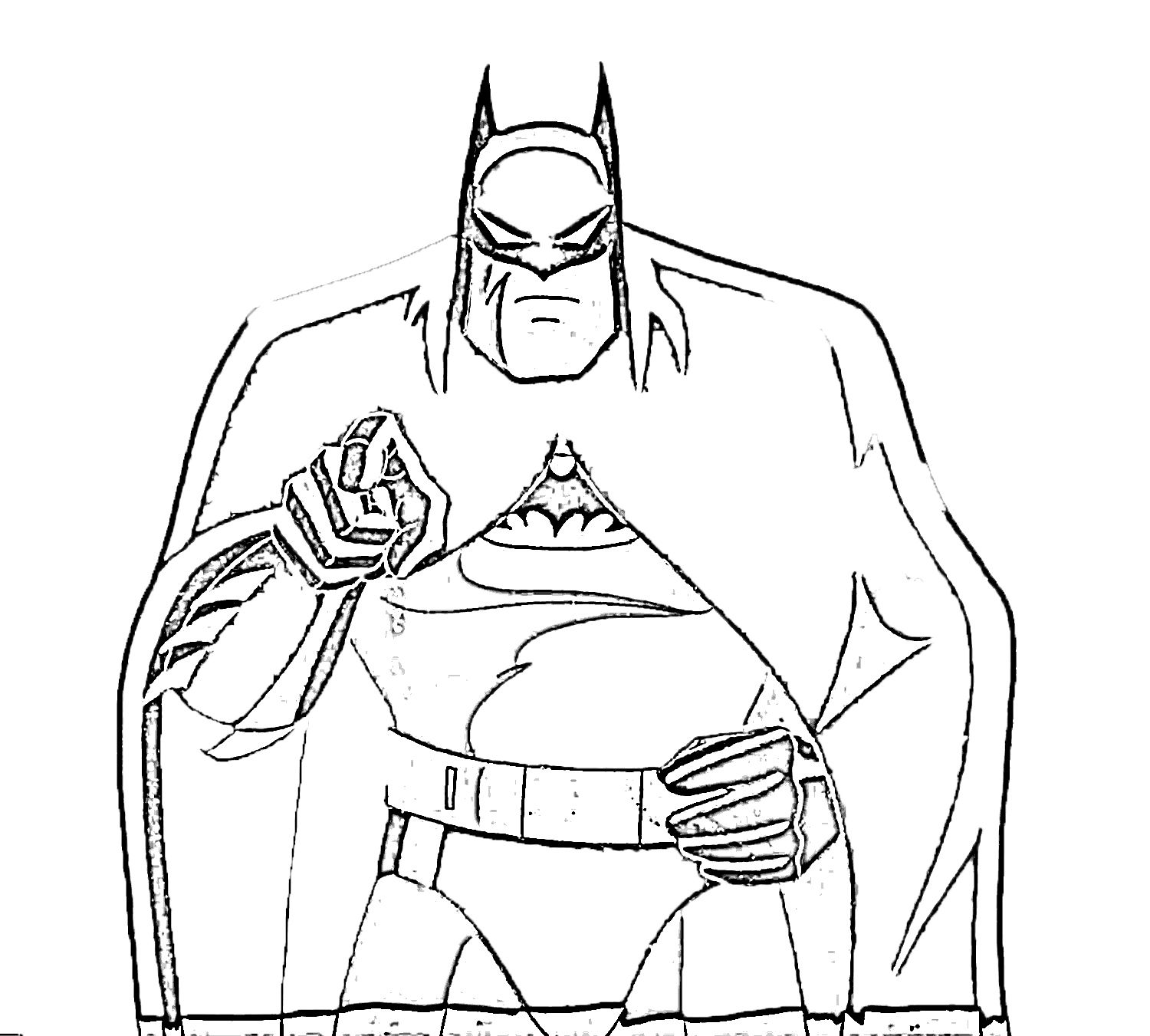 ぬりえページ: バットマン (スーパーヒーロー) #76986 - 無料の印刷可能なぬりえページ