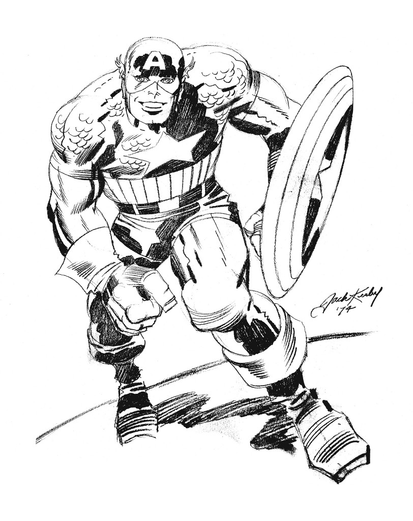 ぬりえページ: キャプテン・アメリカ (スーパーヒーロー) #76714 - 無料の印刷可能なぬりえページ