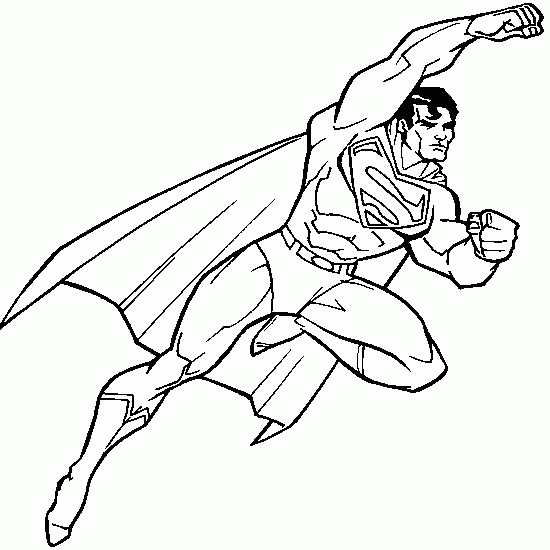ぬりえページ: DCコミックスのスーパーヒーロー (スーパーヒーロー) #80114 - 無料の印刷可能なぬりえページ