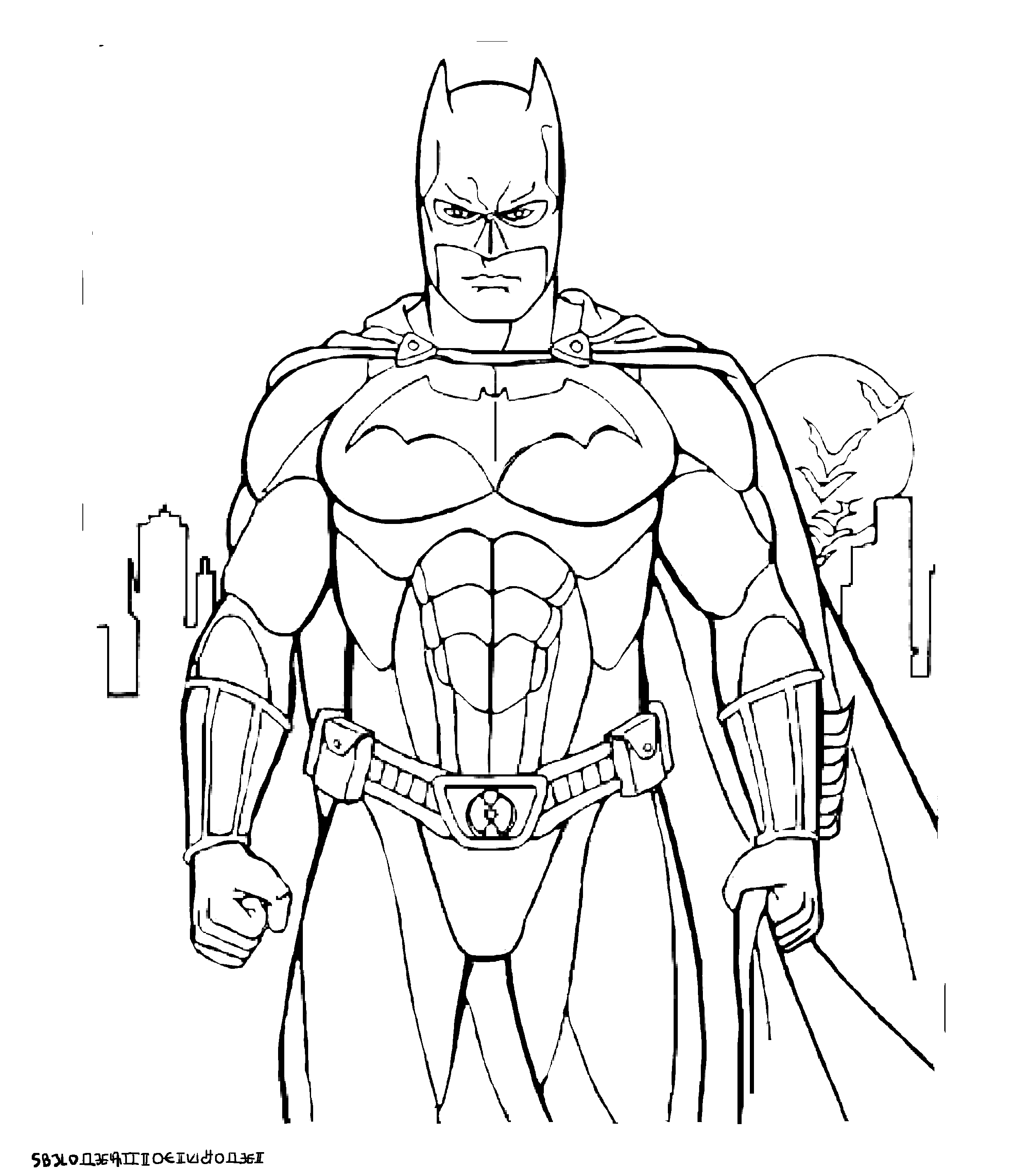 ぬりえページ: DCコミックスのスーパーヒーロー (スーパーヒーロー) #80134 - 無料の印刷可能なぬりえページ