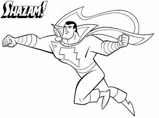ぬりえページ: DCコミックスのスーパーヒーロー (スーパーヒーロー) #80177 - 無料の印刷可能なぬりえページ