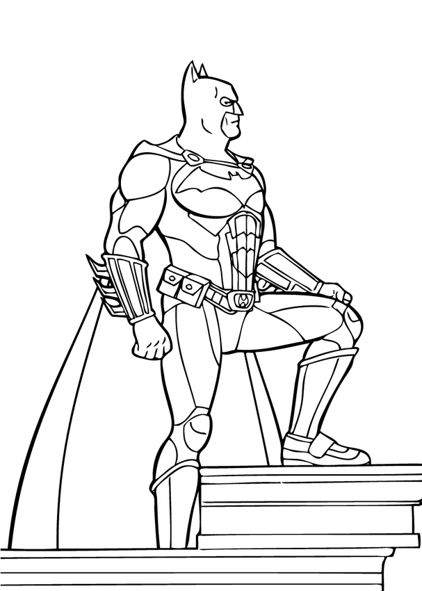 ぬりえページ: DCコミックスのスーパーヒーロー (スーパーヒーロー) #80183 - 無料の印刷可能なぬりえページ