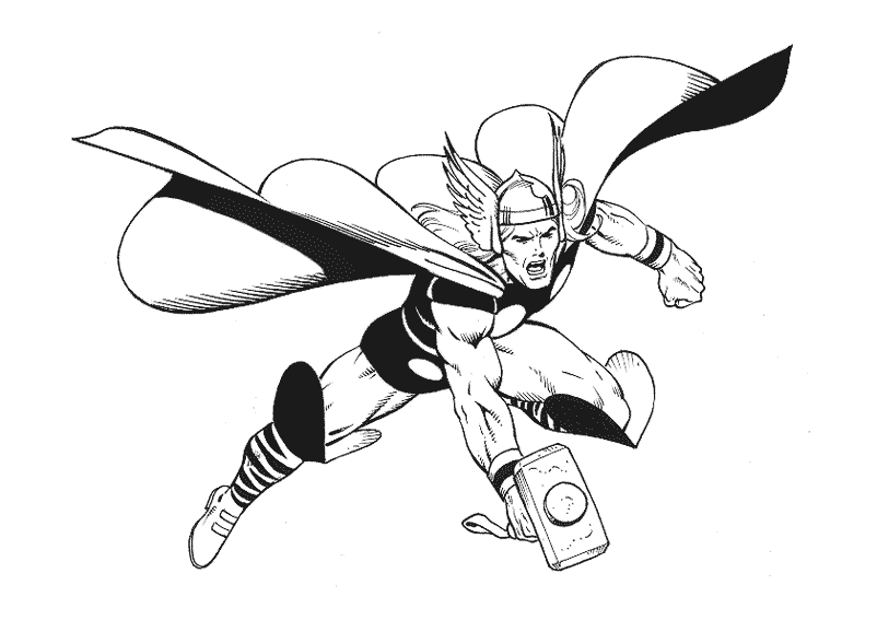 ぬりえページ: DCコミックスのスーパーヒーロー (スーパーヒーロー) #80199 - 無料の印刷可能なぬりえページ