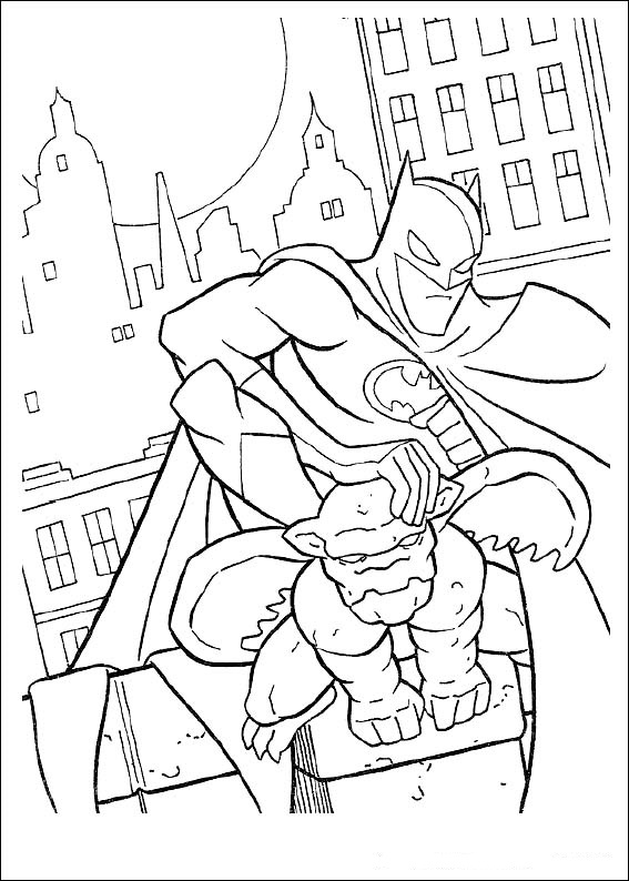 ぬりえページ: DCコミックスのスーパーヒーロー (スーパーヒーロー) #80207 - 無料の印刷可能なぬりえページ