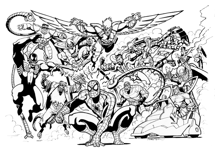 ぬりえページ: DCコミックスのスーパーヒーロー (スーパーヒーロー) #80279 - 無料の印刷可能なぬりえページ