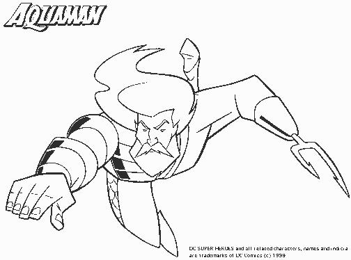 ぬりえページ: DCコミックスのスーパーヒーロー (スーパーヒーロー) #80317 - 無料の印刷可能なぬりえページ