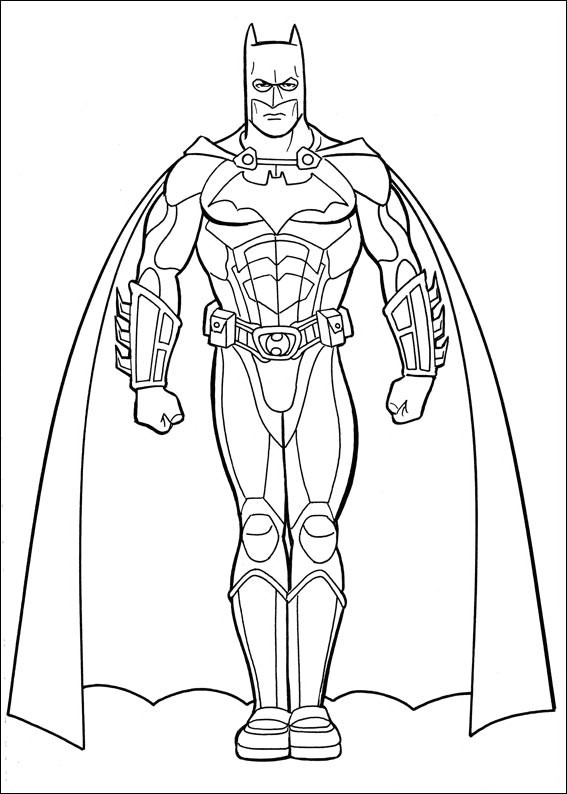 ぬりえページ: DCコミックスのスーパーヒーロー (スーパーヒーロー) #80347 - 無料の印刷可能なぬりえページ