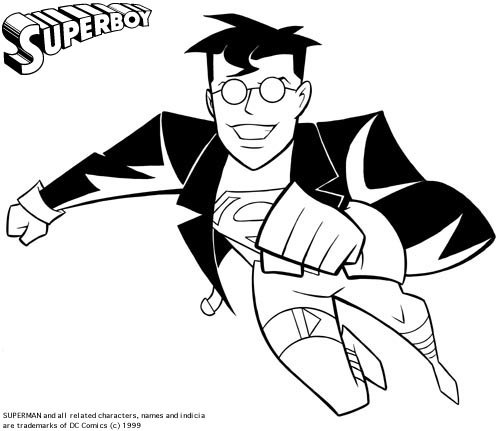 ぬりえページ: DCコミックスのスーパーヒーロー (スーパーヒーロー) #80411 - 無料の印刷可能なぬりえページ