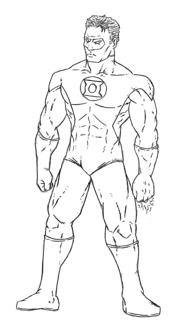 ぬりえページ: DCコミックスのスーパーヒーロー (スーパーヒーロー) #80419 - 無料の印刷可能なぬりえページ