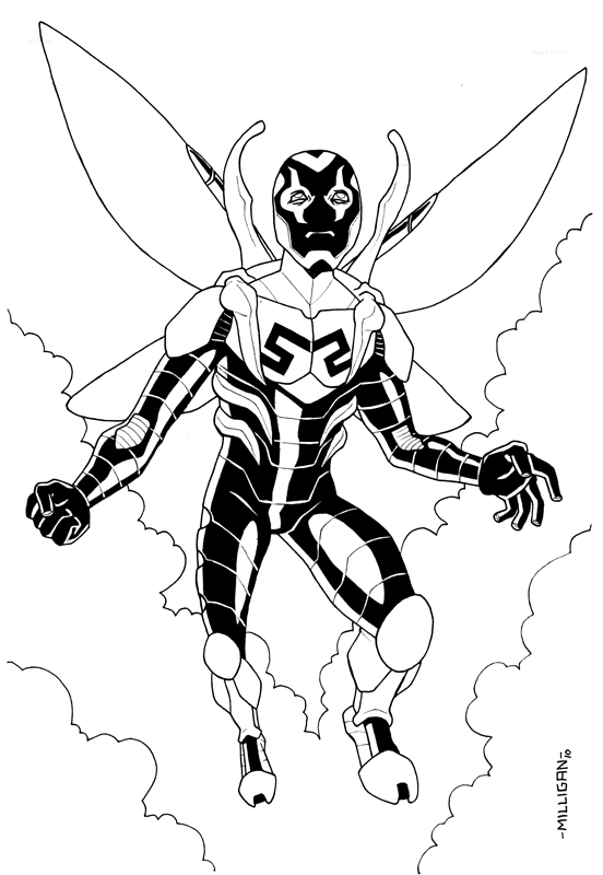 ぬりえページ: DCコミックスのスーパーヒーロー (スーパーヒーロー) #80452 - 無料の印刷可能なぬりえページ
