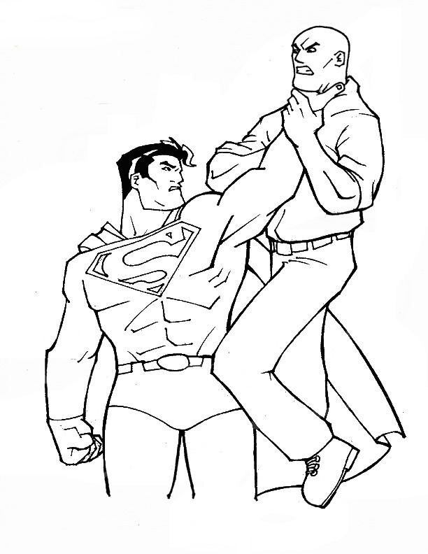 ぬりえページ: DCコミックスのスーパーヒーロー (スーパーヒーロー) #80508 - 無料の印刷可能なぬりえページ