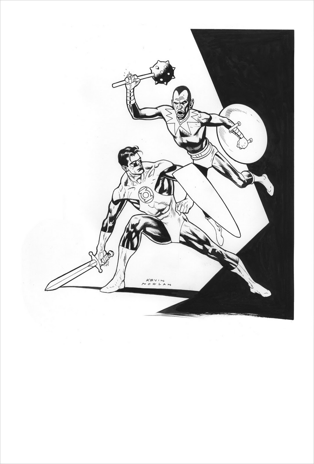 ぬりえページ: グリーンランタン (スーパーヒーロー) #81332 - 無料の印刷可能なぬりえページ