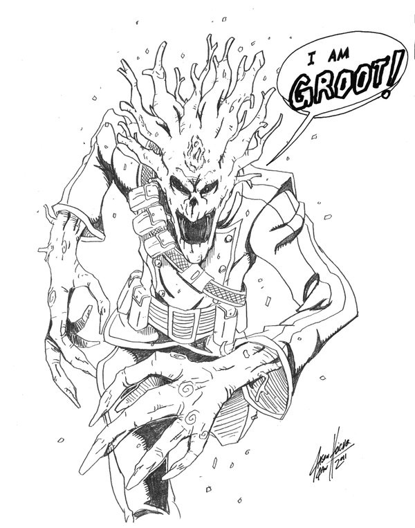 ぬりえページ: 銀河系の守護者 (スーパーヒーロー) #82462 - 無料の印刷可能なぬりえページ