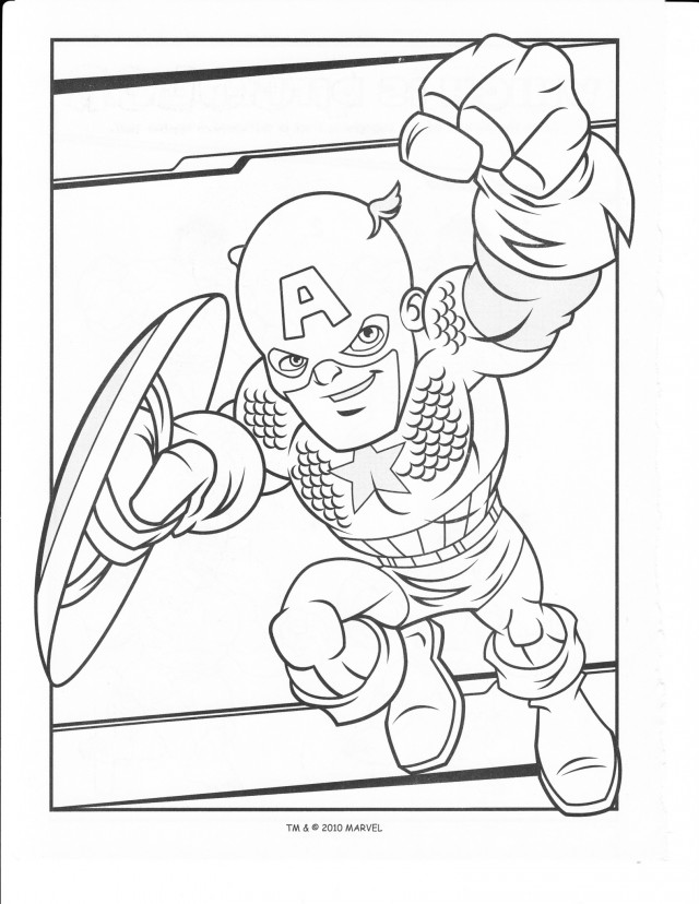 ぬりえページ: マーベル スーパー ヒーローズ (スーパーヒーロー) #79620 - 無料の印刷可能なぬりえページ
