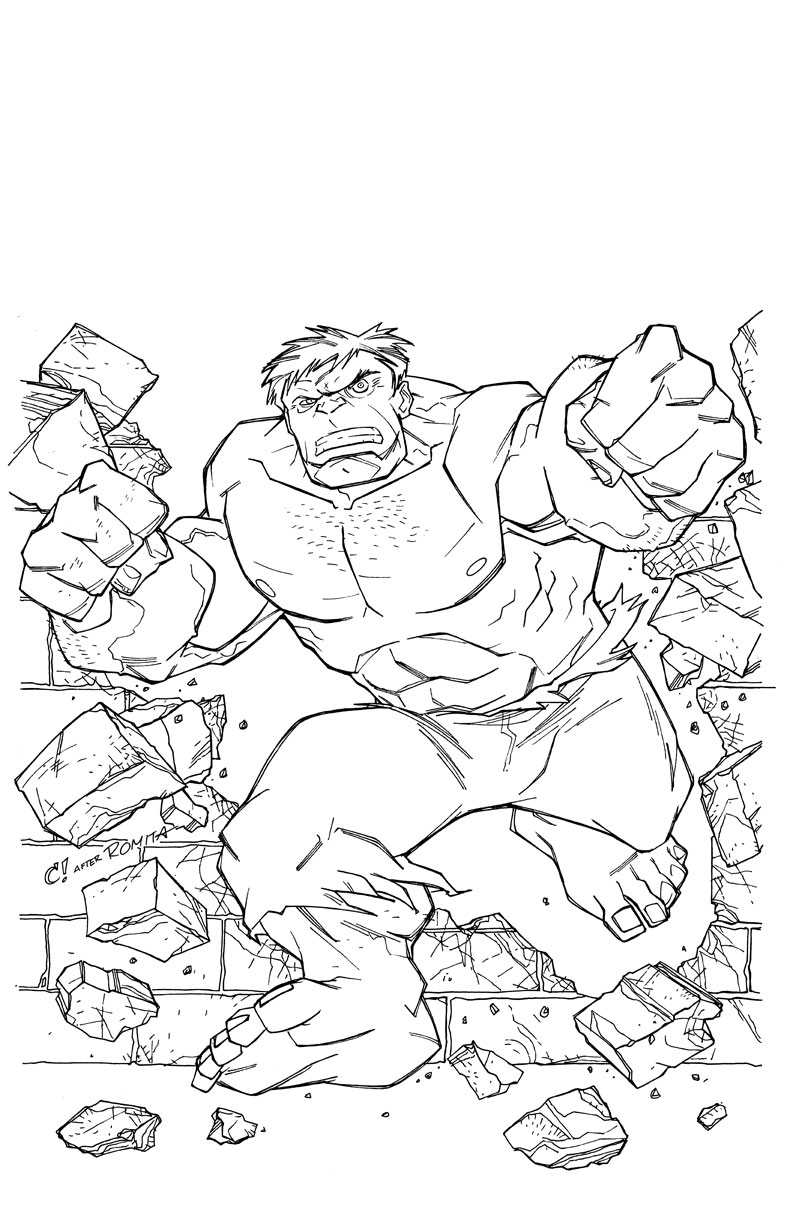 ぬりえページ: マーベル スーパー ヒーローズ (スーパーヒーロー) #79823 - 無料の印刷可能なぬりえページ