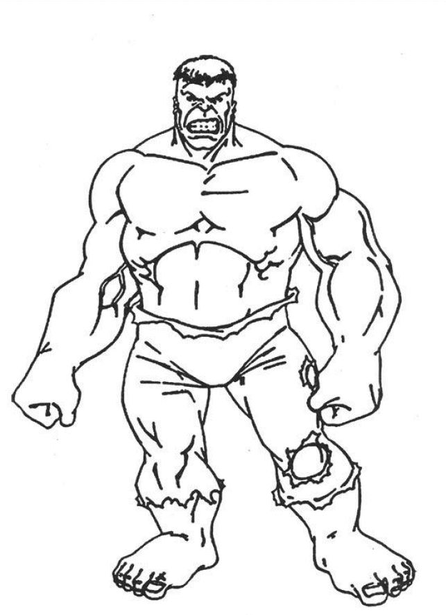 ぬりえページ: マーベル スーパー ヒーローズ (スーパーヒーロー) #79853 - 無料の印刷可能なぬりえページ