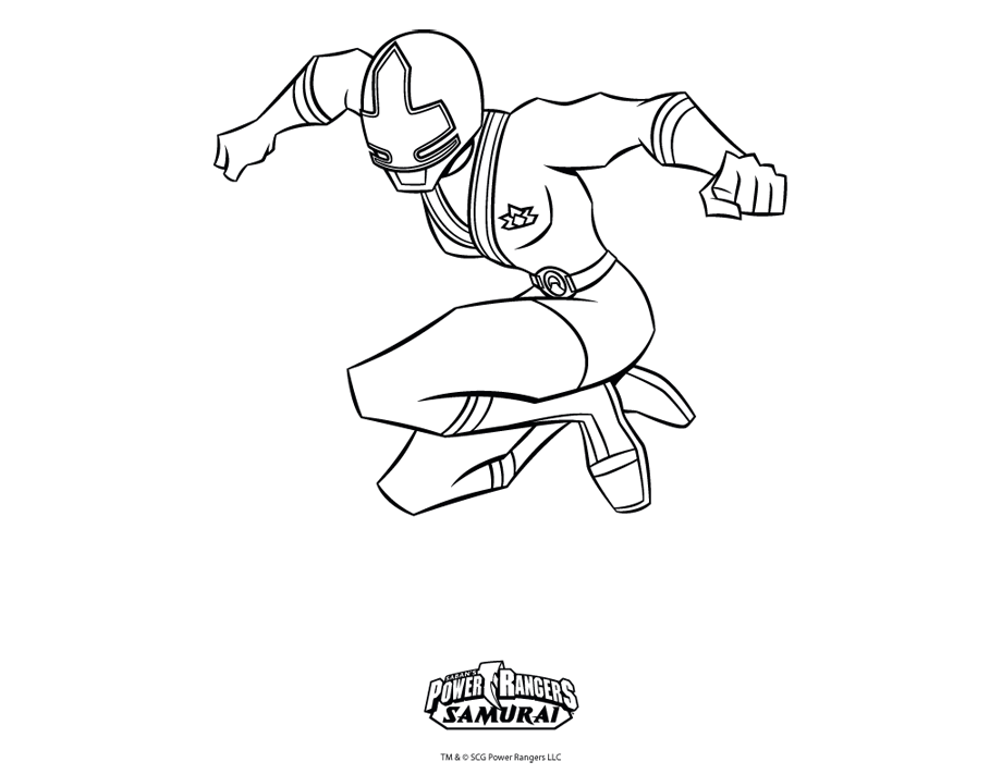 ぬりえページ: パワーレンジャー (スーパーヒーロー) #49990 - 無料の印刷可能なぬりえページ