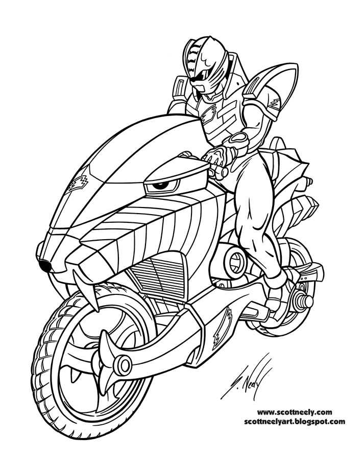 ぬりえページ: パワーレンジャー (スーパーヒーロー) #50025 - 無料の印刷可能なぬりえページ