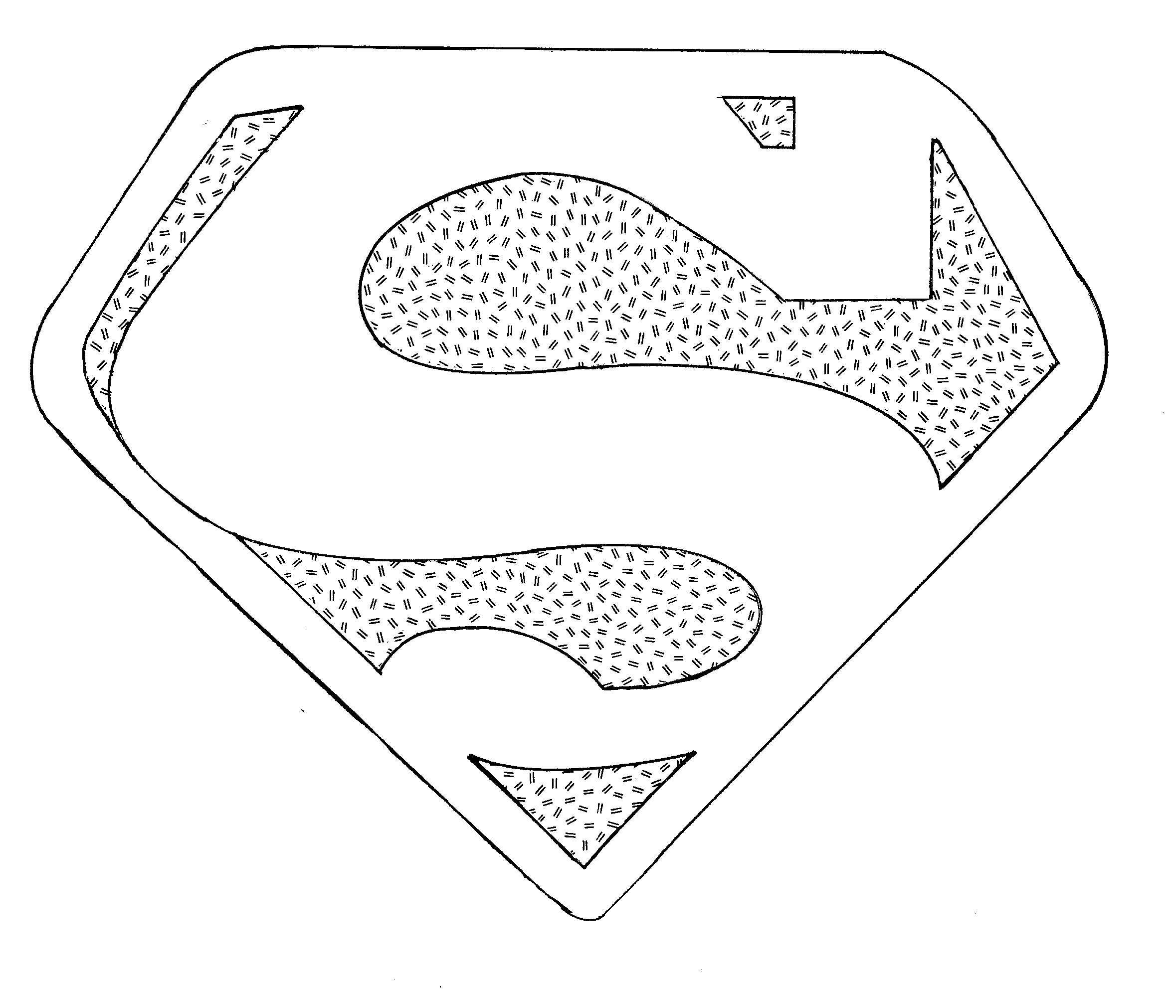 ぬりえページ: スーパーマン (スーパーヒーロー) #83630 - 無料の印刷可能なぬりえページ