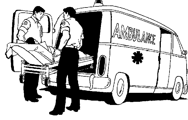 ぬりえページ: 救急車 (交通機関) #136766 - 無料の印刷可能なぬりえページ