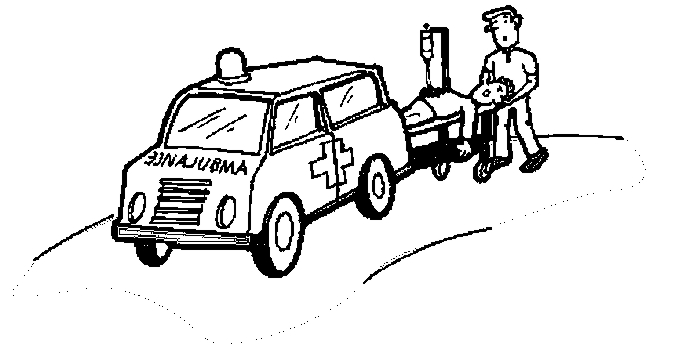 ぬりえページ: 救急車 (交通機関) #136847 - 無料の印刷可能なぬりえページ