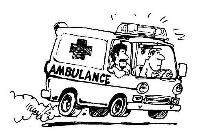 ぬりえページ: 救急車 (交通機関) #136870 - 無料の印刷可能なぬりえページ