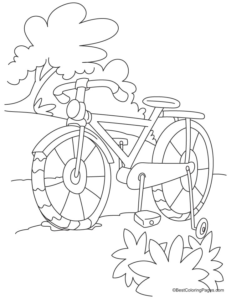 ぬりえページ: 自転車・バイク (交通機関) #136940 - 無料の印刷可能なぬりえページ