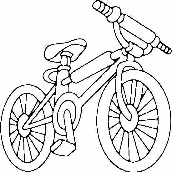 ぬりえページ: 自転車・バイク (交通機関) #136941 - 無料の印刷可能なぬりえページ