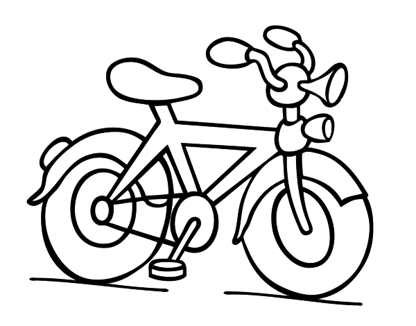 ぬりえページ: 自転車・バイク (交通機関) #136947 - 無料の印刷可能なぬりえページ