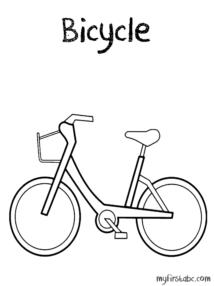 ぬりえページ: 自転車・バイク (交通機関) #136950 - 無料の印刷可能なぬりえページ
