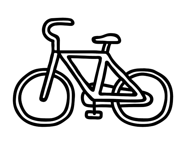 ぬりえページ: 自転車・バイク (交通機関) #136953 - 無料の印刷可能なぬりえページ